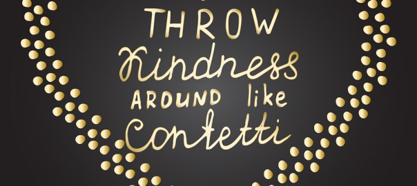Inspirational quote Gold confetti heart shape frame Hand drawn gold letters Motivational words, encouraging phrase, positive thinking message Great for poster, greeting card, wall decal, t shirt print
